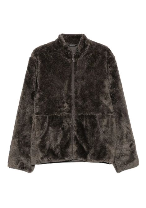 giacca adapt plush fleece uomo grigio taupe HIKING PATROL | AW25014DK TAUPE